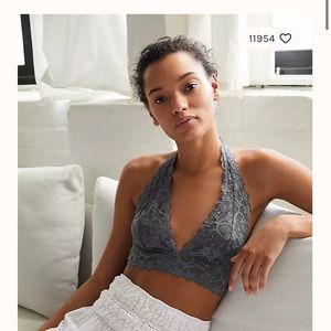 Gallon Lace Halter Bra from Free People